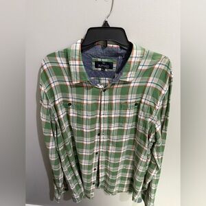 Men's NWT Buffalo‎ David Bitton Plaid Button-Front Long Sleeve Shirt XXL Casual